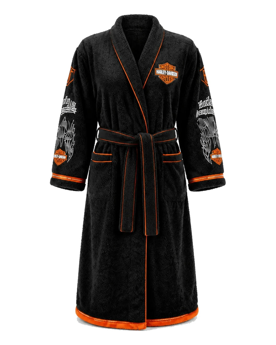 The Harley-Davidson Plush Biker Robe